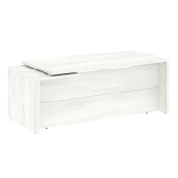 Стол руководителя прямой, правый Yalta LT.В-20 R снежная патина